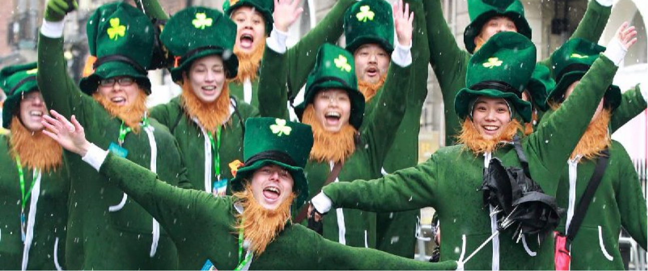 Ирландская миля, зеленый дресс-код и танцы Кейли - День Святого Патрика в Омске