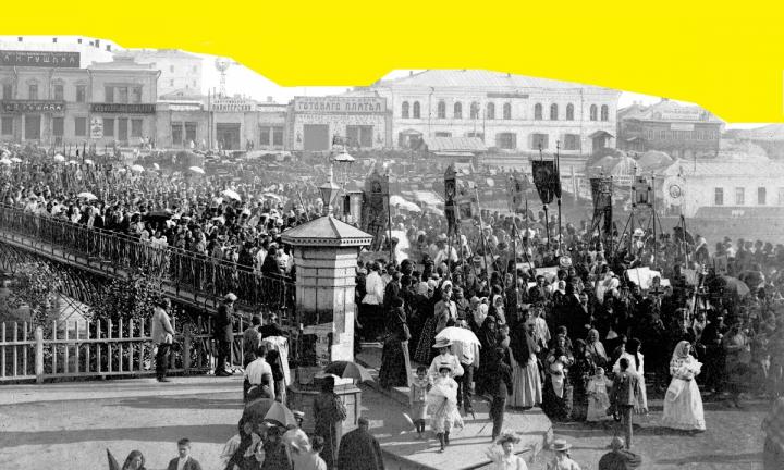 История омских митингов: забастовки, военное положение и убийство губернатора