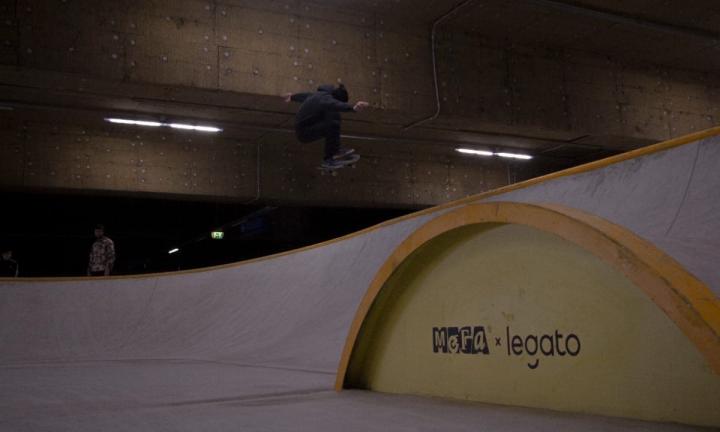 В Омске открылся первый бетонный скейт-парк