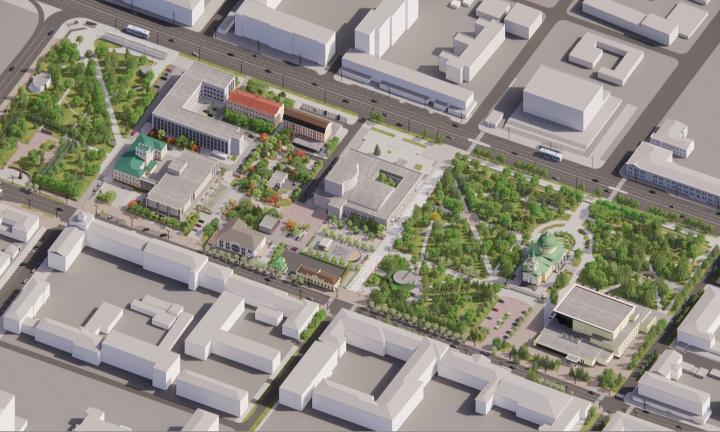 8 апреля пройдёт онлайн-презентация проекта благоустройства Городского сада и Театрального сквера