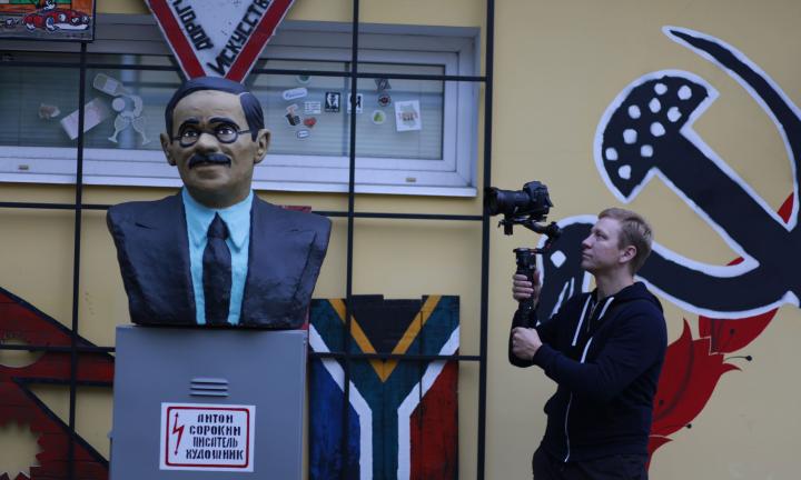 В Омске воссоздали «автопортрет» столетней давности