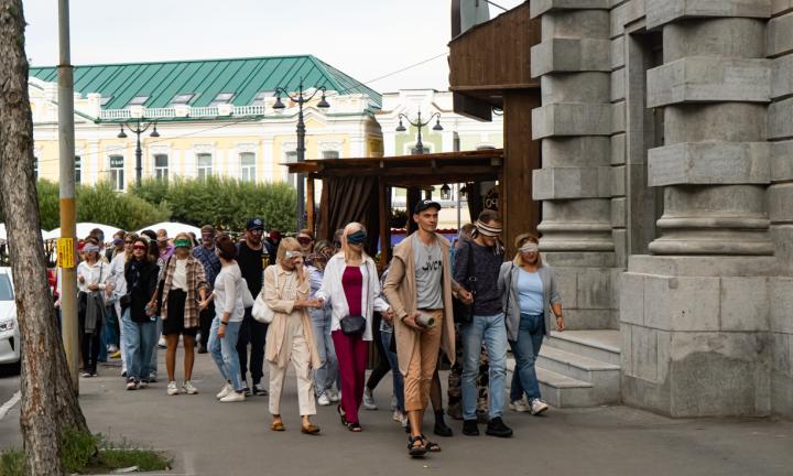 ЦСД Омск открыл новый сезон перформансом