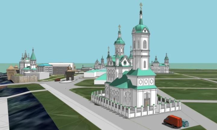 Башня острога и павильон над святыней. В Омской области появятся две туристических локации 