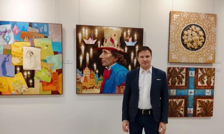 В Историческом парке «Россия – Моя история» открылась выставка омского художника Сергея Лисицы