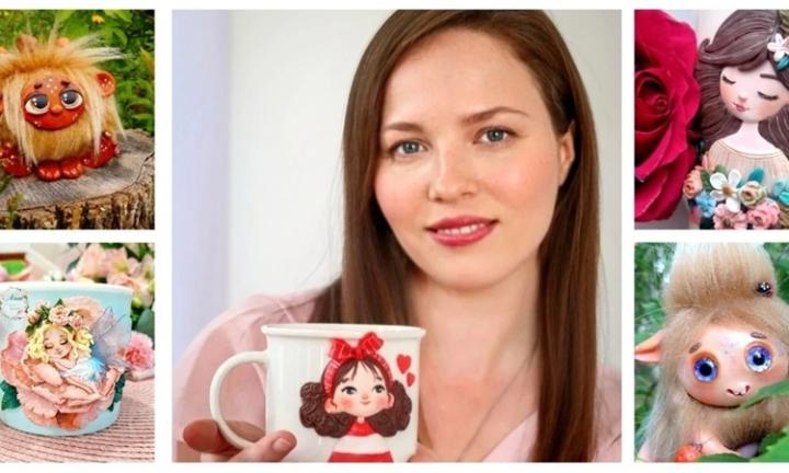 Счастье внутри: омская мастерица Наталья Никитина лепит волшебство из полимерной глины