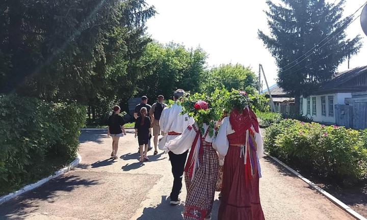 В Большеречье в пятый раз прошёл Фестиваль сибирской культуры «Слетье»