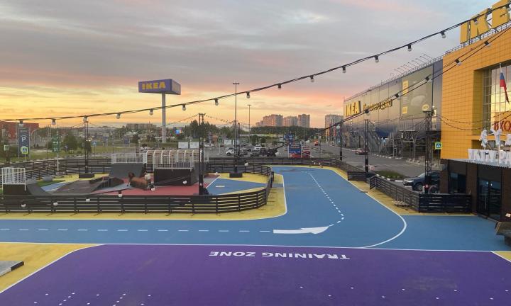 В Омске готовится к открытию новая территория активных развлечений