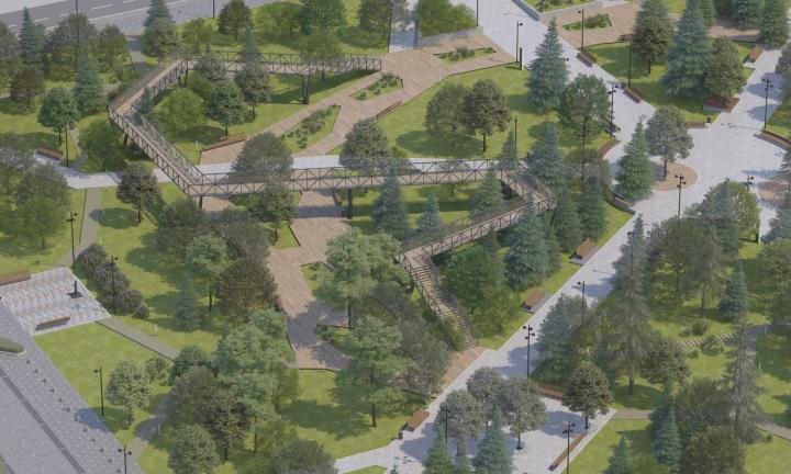 Город Решает предлагает проголосовать за концепцию благоустройства центра Омска