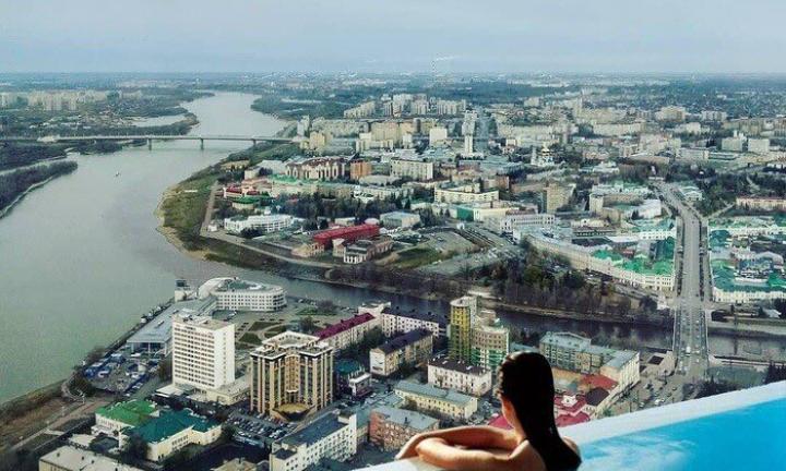 Если бы существовали открытые бассейны с видом на Омск