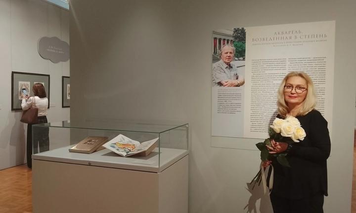 В Омске открылась выставка уникальных книжных иллюстраций московского художника Александра Мелихова