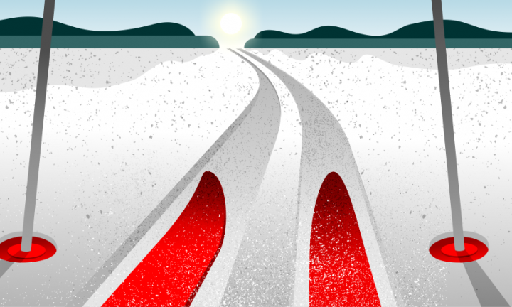 Скользи: список лыжных баз и трасс в Омске