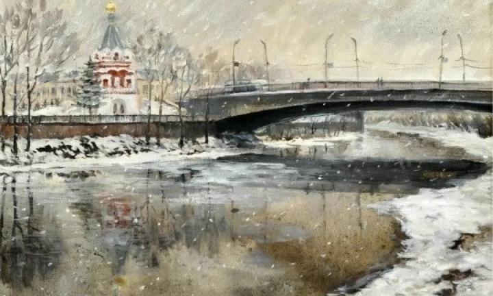 Стереоживопись и тишина. В Омске открылась выставка работ Елены Лобовой