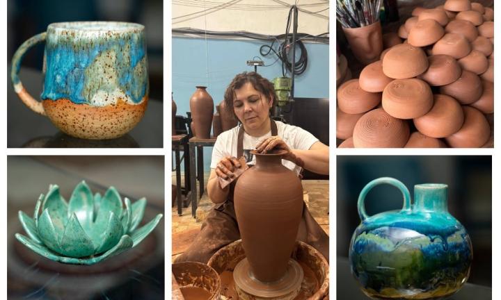 Ананас вместо желудя. История омички, которая променяла офис на гончарный круг