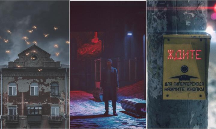 Инстаграм дня: неон и омские космонавты 