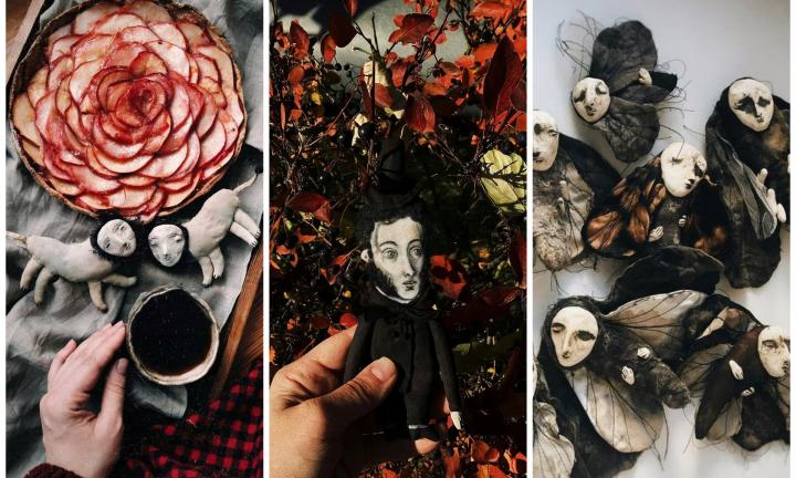 Инстаграм дня: готика и авторские куклы