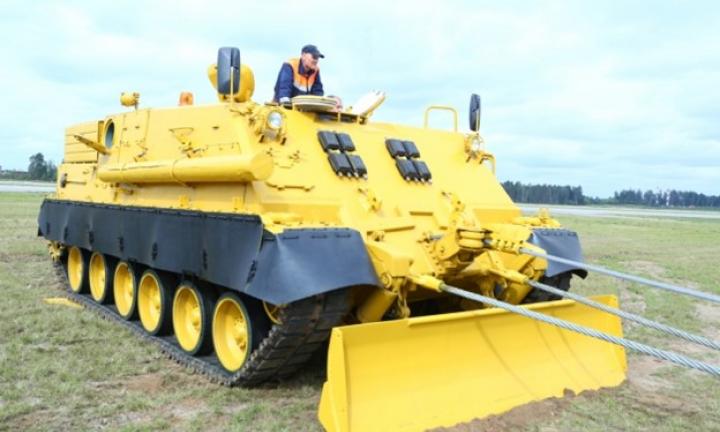 В Омске разработали новую эвакуационную машину