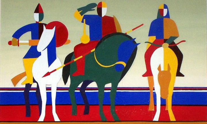 ХК «Авангард» презентовал календарь матчей в художественном стиле