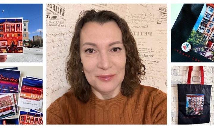 Не стесняйтесь, это ваш город: финансист с 20-летним стажем превращает омские панельки в модные аксессуары