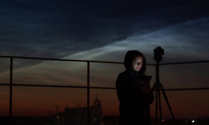 Ольга Смолянкина: «В Омске северное сияние можно увидеть только в безоблачном небе»