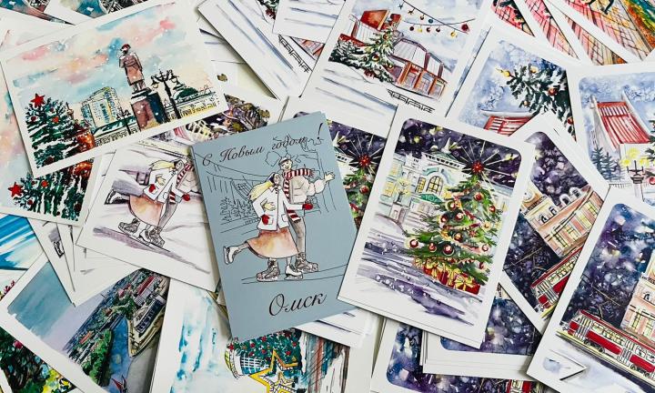 Застуженный, искрящийся, открыточный Омск глазами талантливых омичей